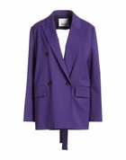 Erika Cavallini Womens Blazer in Purple