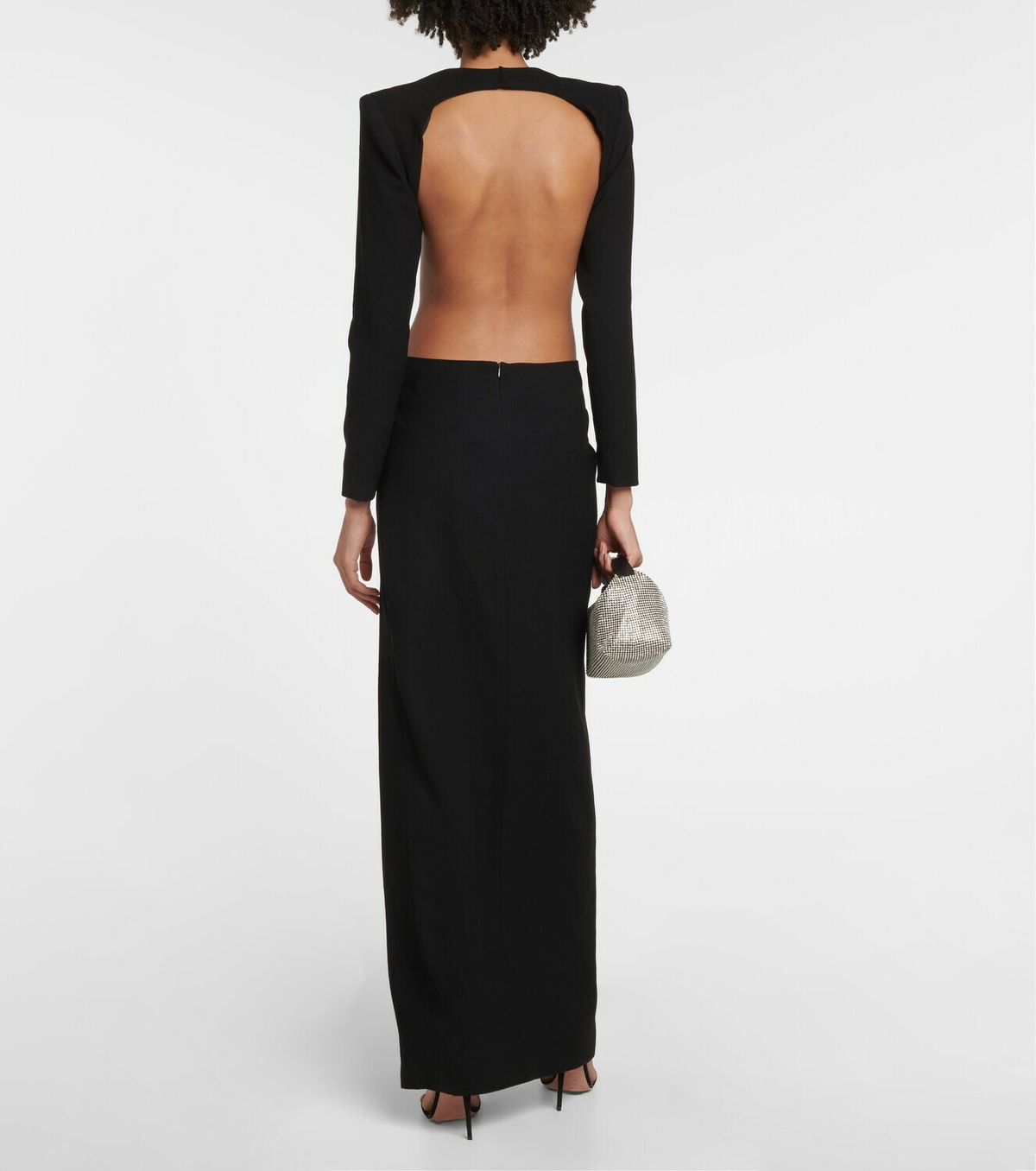 ワンピースその他 MONOT Black long dress with slit MONOT Black Dresses | Fall 2025 Collection | FWRD