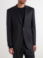Canali - Impeccabile Wool-Fresco Suit Jacket - Black