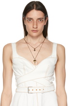 Alexander McQueen Gold Heart Necklace