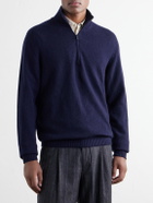 Thom Sweeney - Cashmere Half-Zip Sweater - Blue