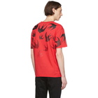 McQ Alexander McQueen Red Swallow T-Shirt