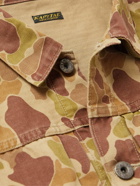 KAPITAL - Camouflage-Print Cotton-Twill Jacket - Brown