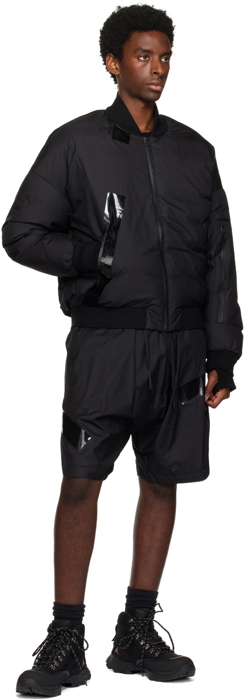 Templa Black Lite Down Bomber Jacket