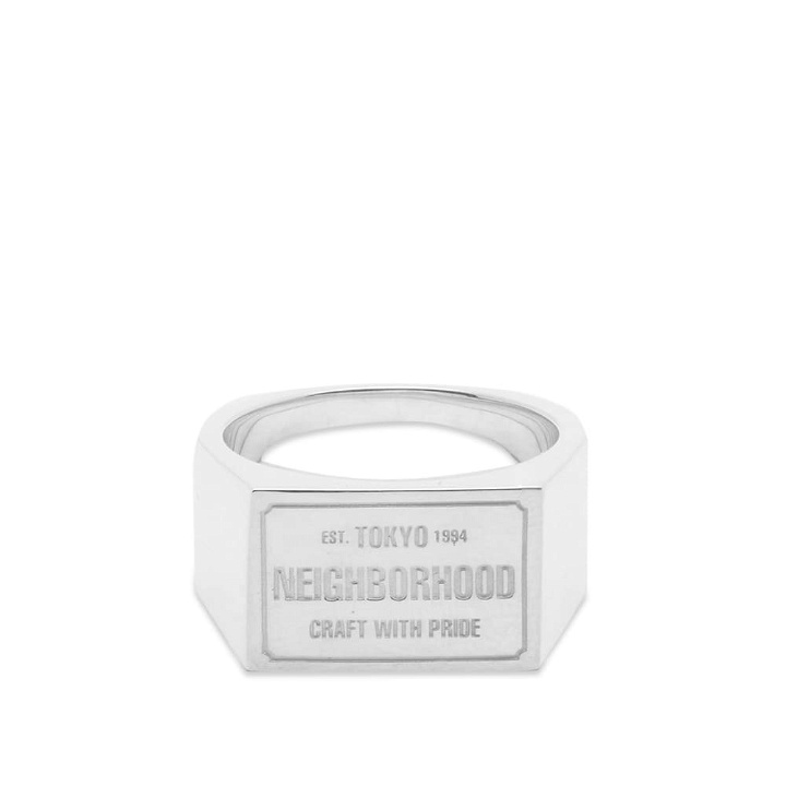 Photo: Neighborhood Men's Signet Ring in Silver