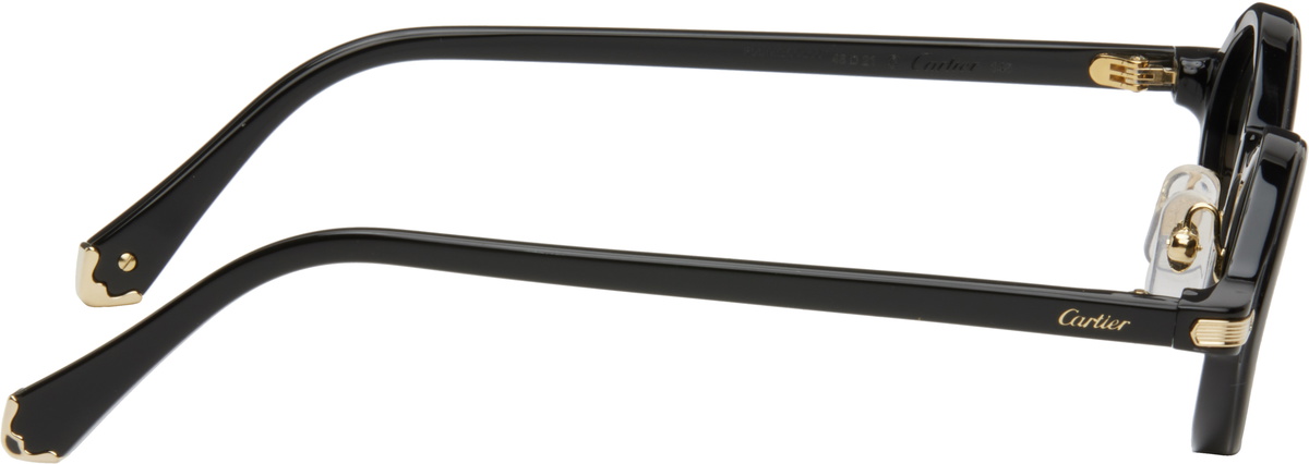 Cartier Black 'Première de Cartier' Sunglasses