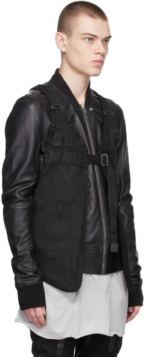 Boris Bidjan Saberi Black Cotton Vest