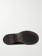 Acne Studios - Glossed-Leather Derby Shoes - Black