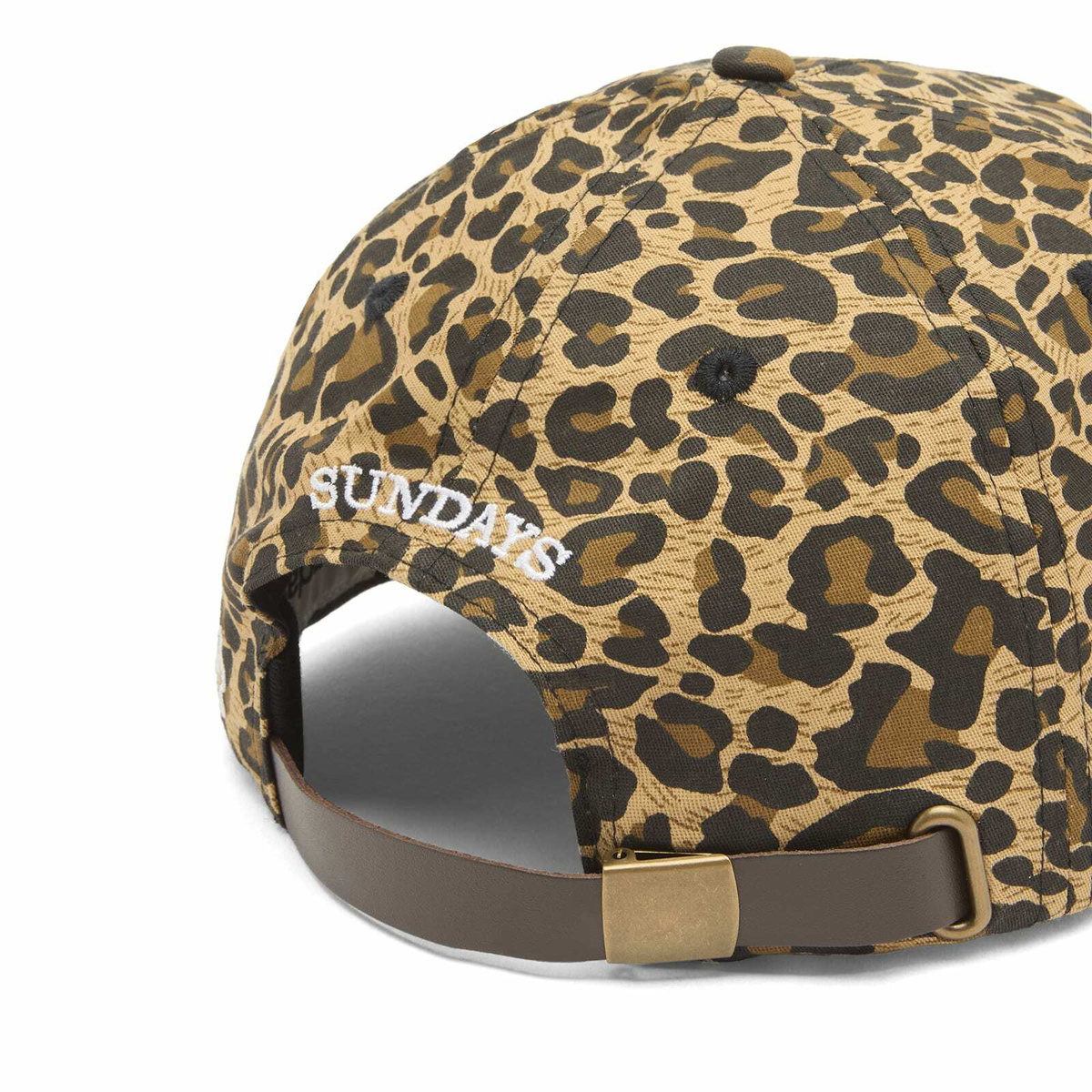 Sundays Men's Leopard S Cap in Brown 