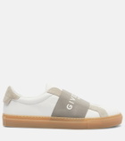 Givenchy Urban Street logo leather slip-on sneakers