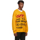 Off-White Yellow and Black Industrial Y013 Sweater