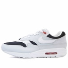 Nike Air Max 1 PRM 'Urawa Away' Sneakers in Platinum/White/Black/Red