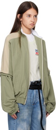 Magliano Khaki & Beige Rave Jacket