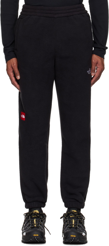 Photo: The North Face Black 'TNF' Fleeski Sweatpants
