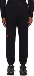 The North Face Black 'TNF' Fleeski Sweatpants