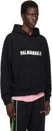 Palm Angels Black Palm Hills Regular Hoodie