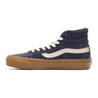 Vans Blue Nubuck OG Sk8-Hi LX Sneakers