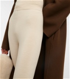 Loro Piana - Gentle high-rise wool-blend leggings