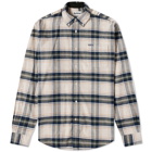 Barbour Men's Betsom Tailored Shirt in Stone Marl