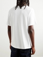 DIME - Classic Senpai Printed Cotton-Jersey T-Shirt - White