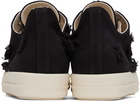 Rick Owens Drkshdw Black Slash Sneakers