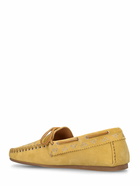 ISABEL MARANT - 10mm Freen Studded Suede Loafers