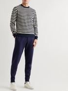 Orlebar Brown - Pierce Striped Cotton-Terry Sweatshirt - Blue