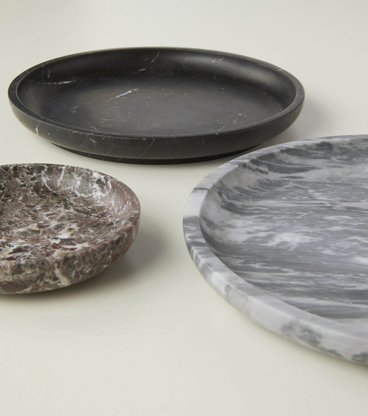 Bloc Studios - x Sunnei set of 3 marble plates