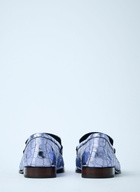 Dries Van Noten Croc-Embossed Loafers