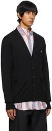 Vivienne Westwood Black Wool Man Cardigan