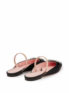 Pīferi Black Drizella Crystal Mules