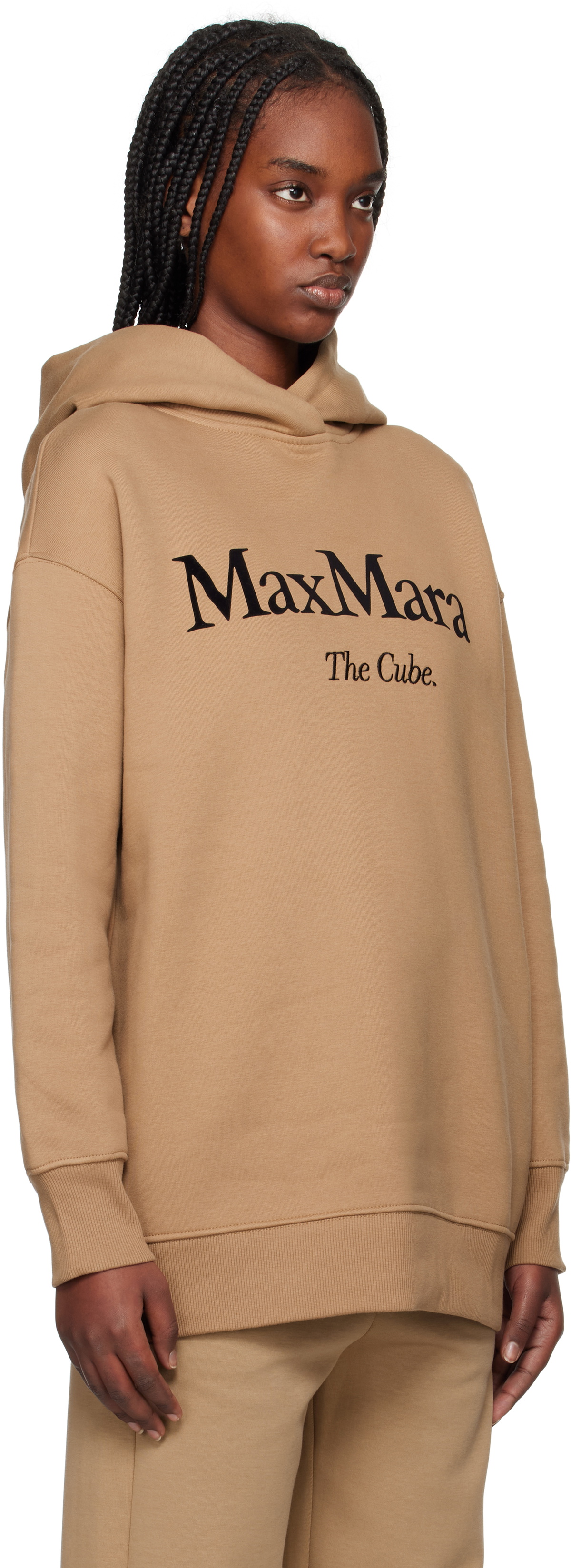 Max Mara Tan Felpa Hoodie
