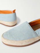 Mulo - Linen Espadrilles - Blue