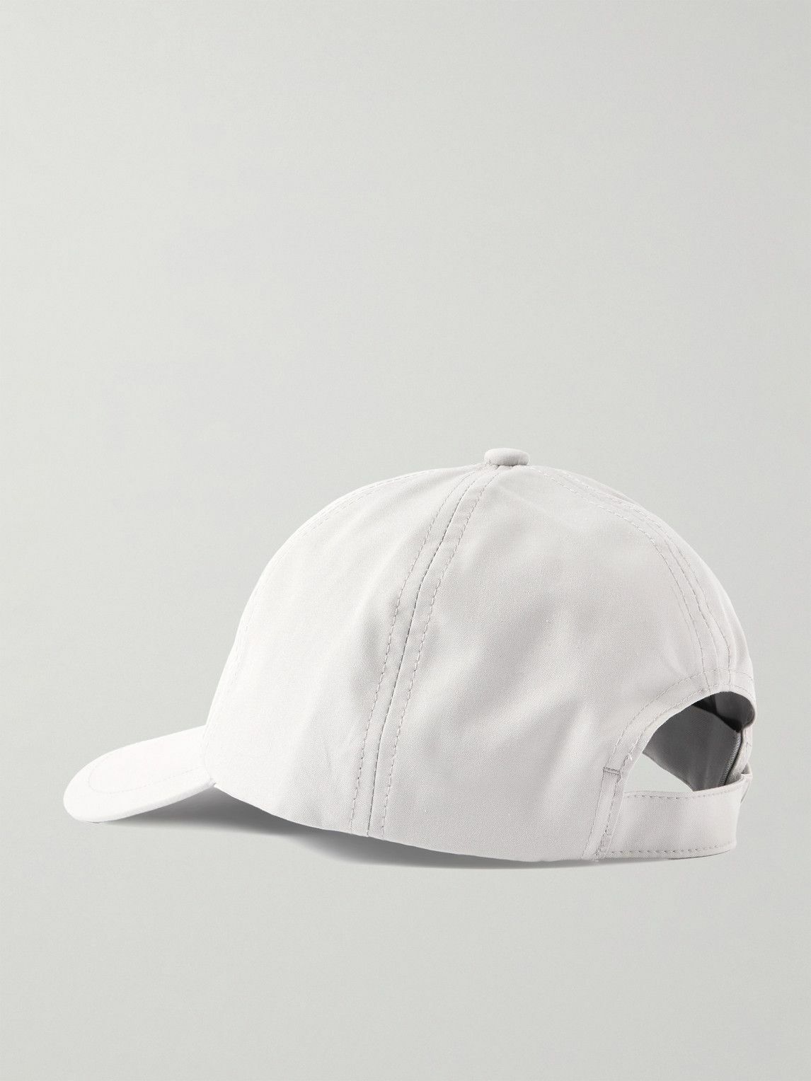 Stone Island - Ghost Logo-Appliquéd Organic Cotton-Canvas Cap