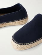 MORJAS - The Espadrille Suede Espadrilles - Blue