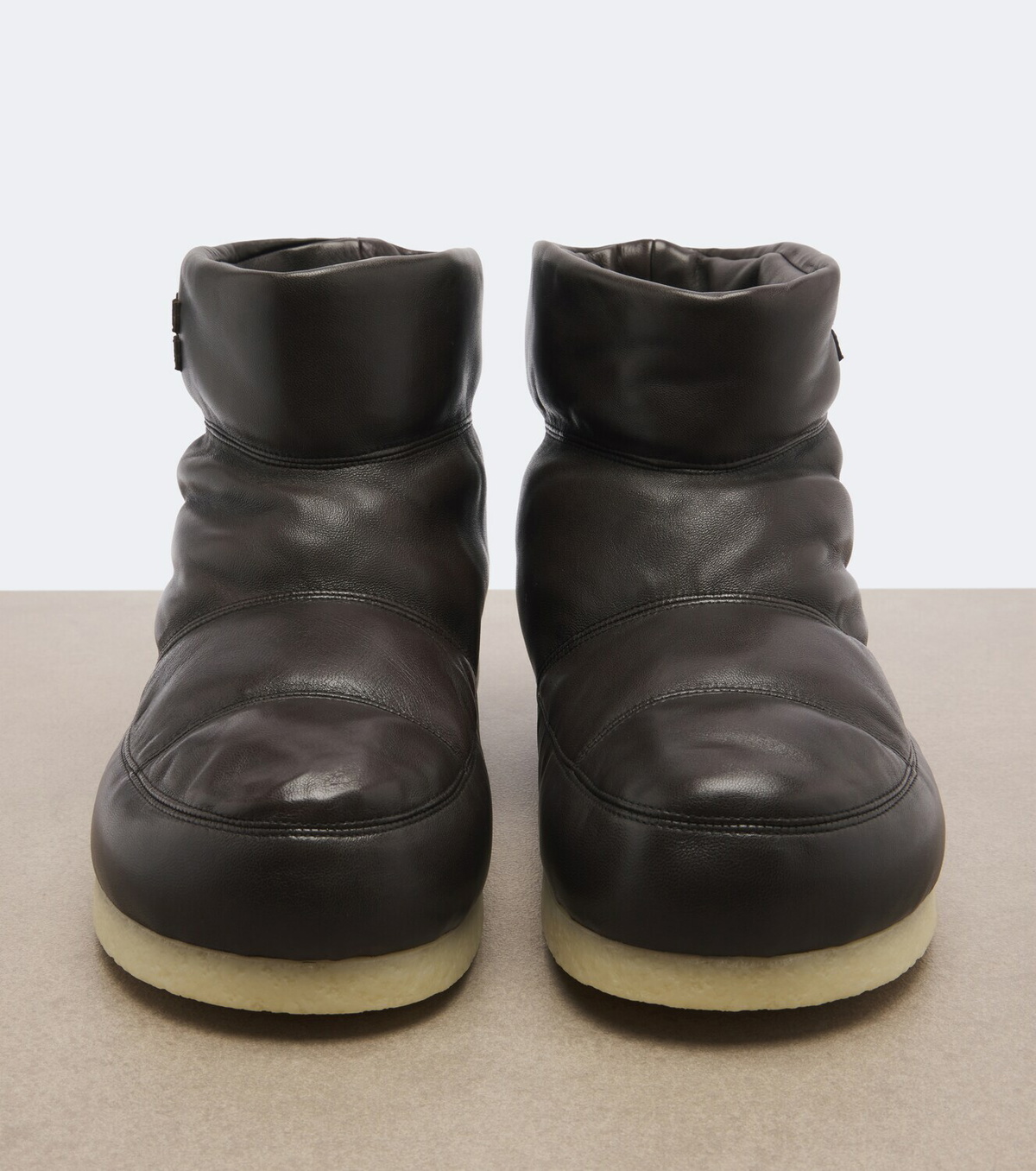 Miu Miu Padded leather ankle boots