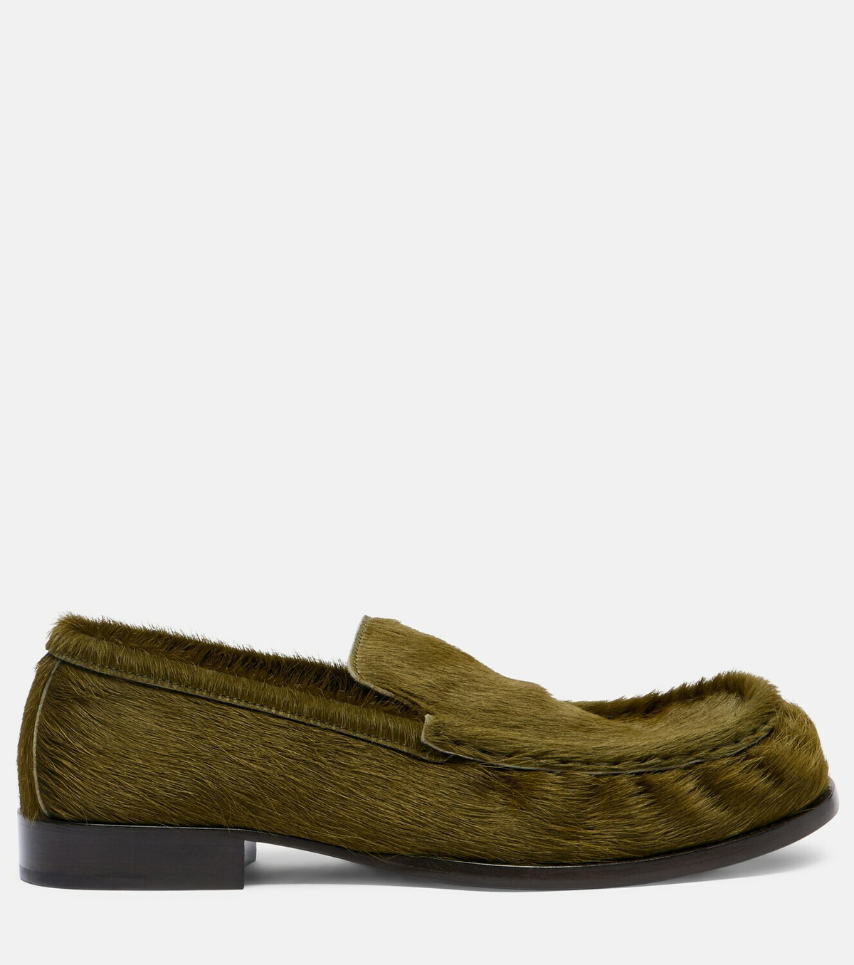 Dries Van Noten Calf hair loafers