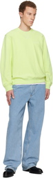 Givenchy Green Couture Seam Sweatshirt