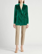 Ballantyne Womens Blazer Emerald in Green