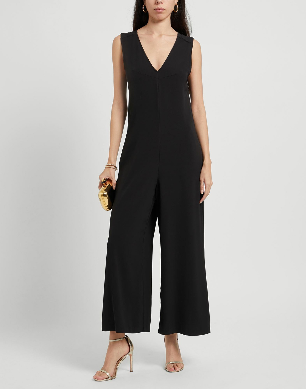 Alessia Santi Womens Jumpsuit in Black