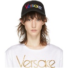 Versace Black Vintage Logo Cap