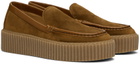 Weekend Max Mara Tan Nicia Loafers