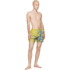 Vivienne Westwood Yellow Surf Boxer Swim Shorts