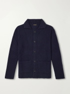 RRL - Shawl-Collar Cashmere Cardigan - Blue
