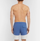 Onia - Calder Long-Length Colour-Block Swim Shorts - Men - Blue