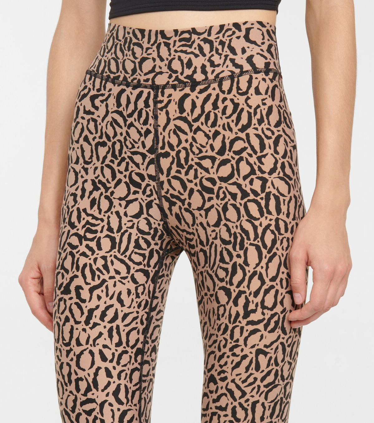 【The Upside】 High-rise leopard printレギンス The Upside - High-rise leopard print leggings The Upside