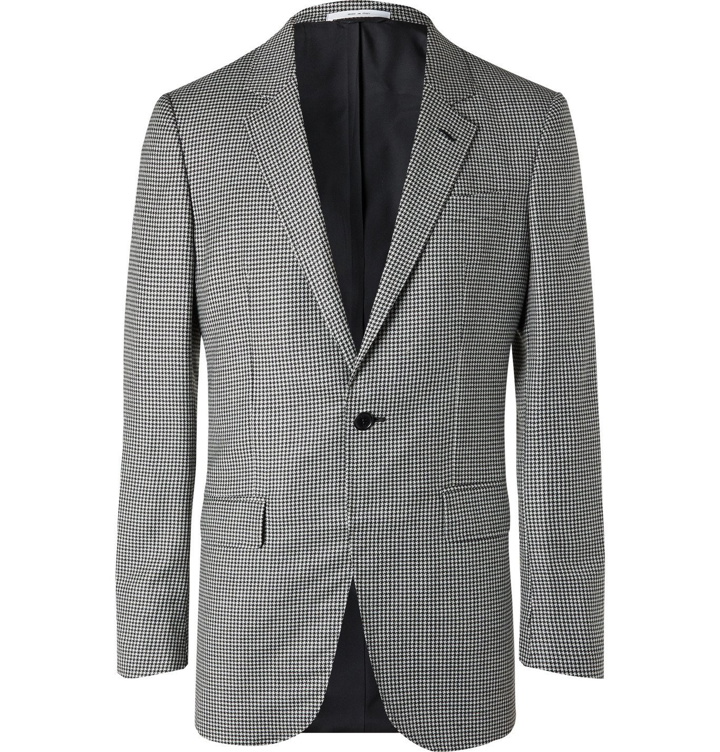 Photo: Gabriela Hearst - Damien Houndstooth Virgin Wool and Cashmere-Blend Suit Jacket - Multi