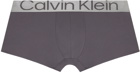 Calvin Klein Underwear Three-Pack Multicolor Steel Boxers