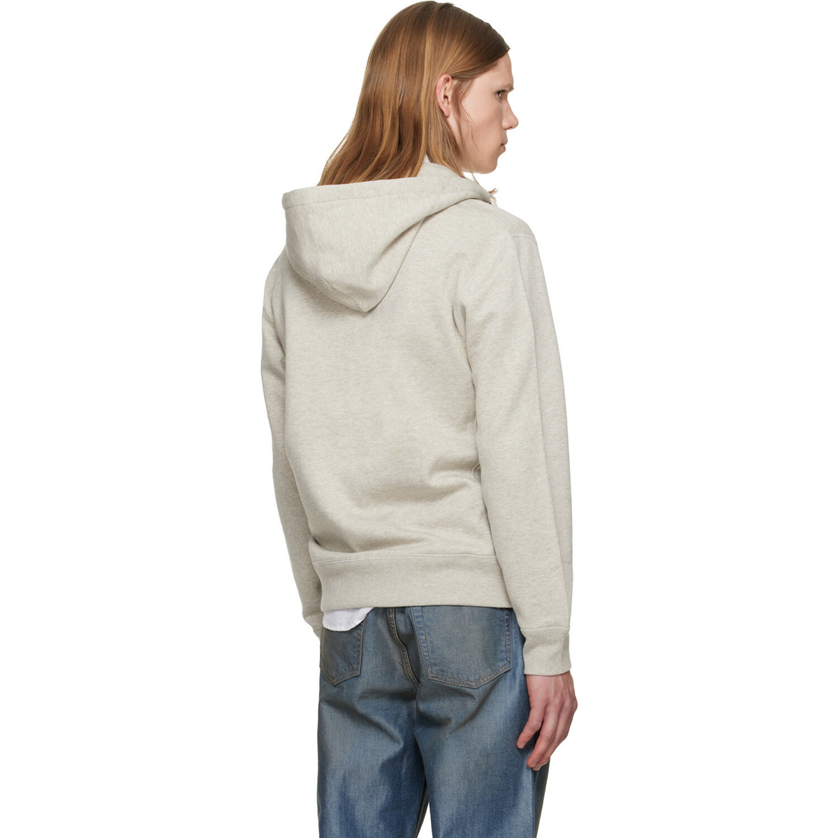 Polo Ralph Lauren Gray Fleece Full-Zip Hoodie
