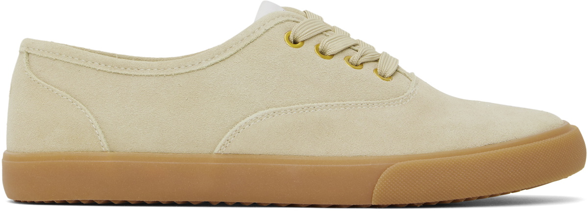 rag & bone Beige Billie Suede Sneakers